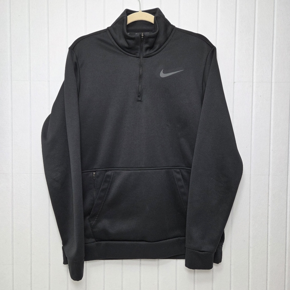Nike Black Quarter-Zip Sweatshirt Size M